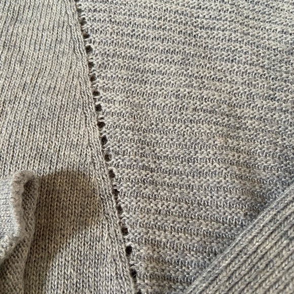 Grey Knit Crewneck Sweater (Seven Sisters) - Picture 2 of 4
